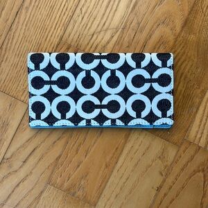 Coach Checkbook Holder